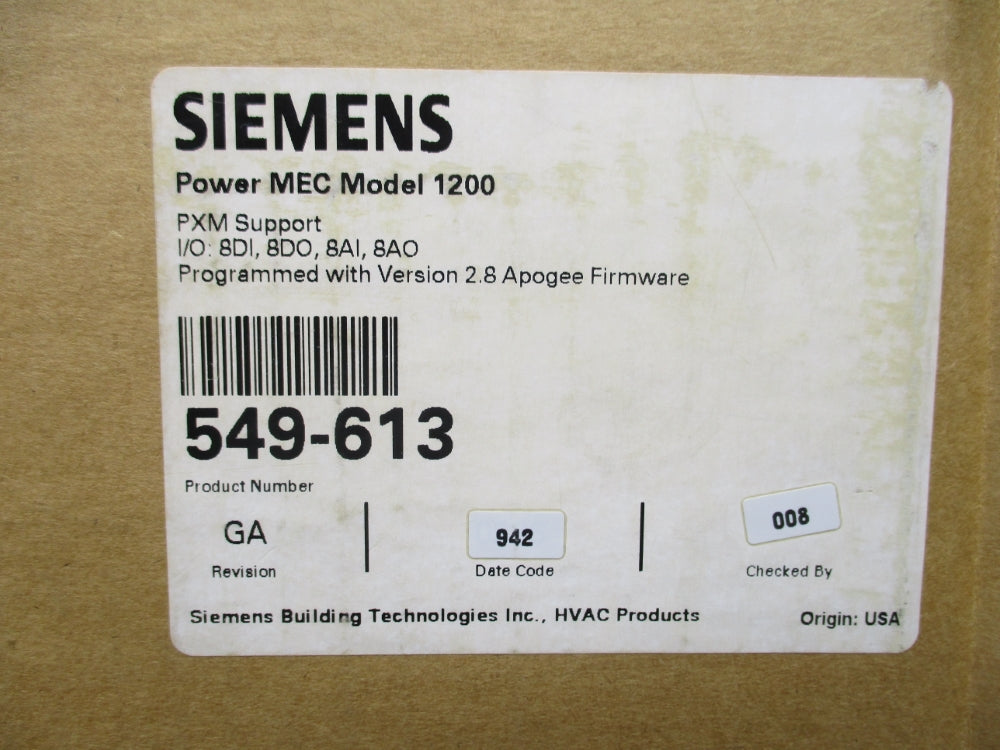 SIEMENS 549-613 NUPI
