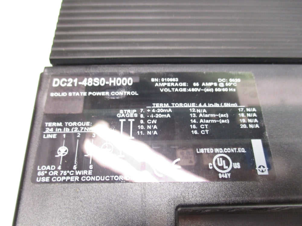 WATLOW DC21-48S0-H000 NSMP