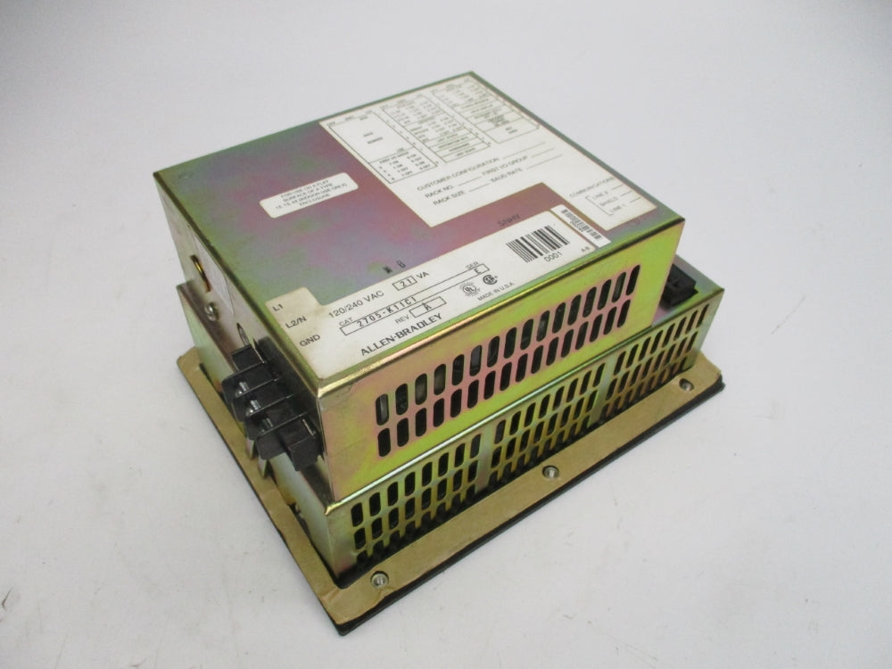 INDUSTRIAL SPARE PART 2705-K11C1 SER. E 120/240VAC REV. A NSMP