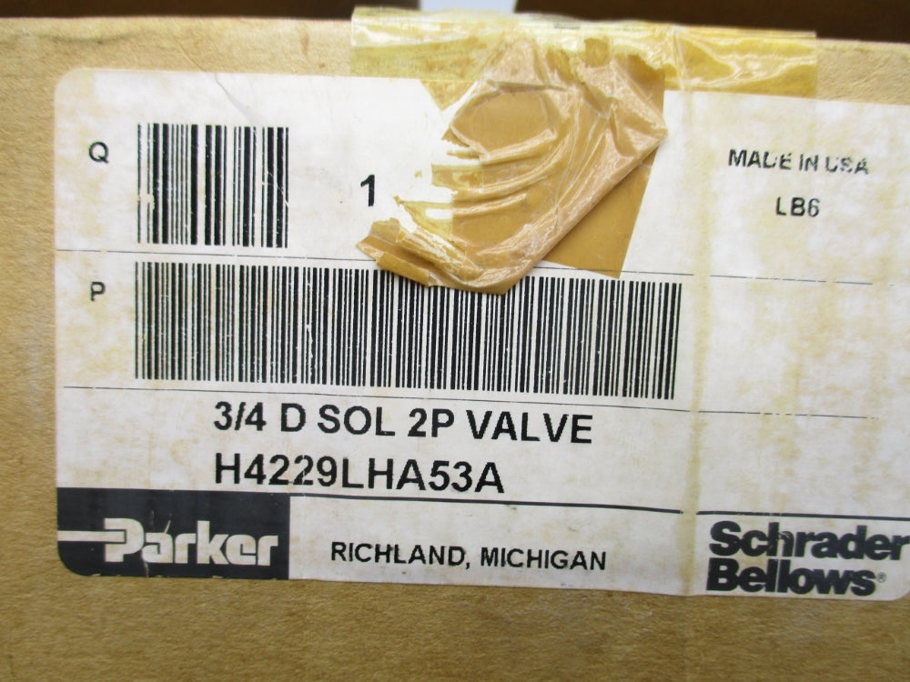 PARKER H4229LHA53A 110/120V 150PSI NSMP