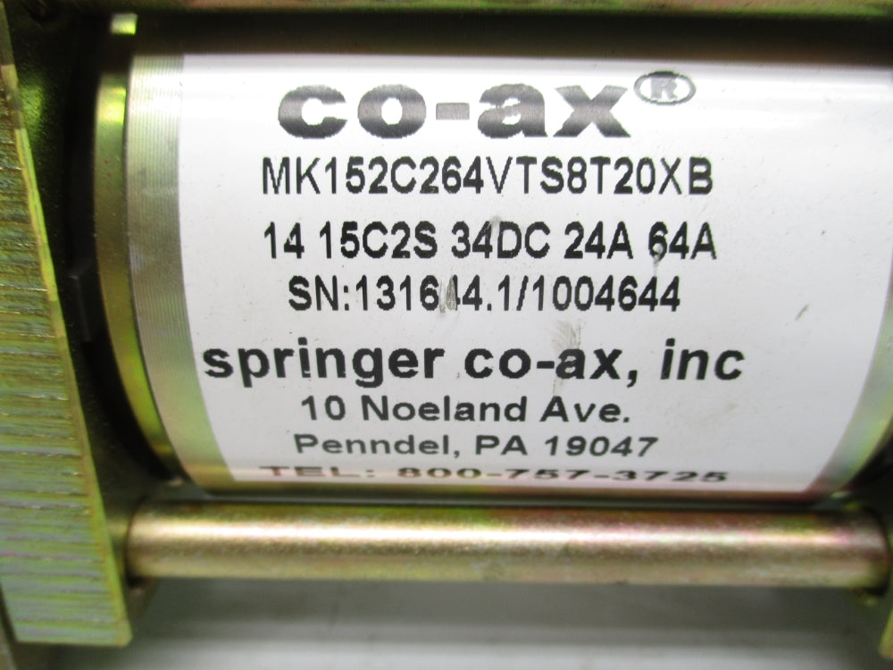 SPRINGER CO-AX MK152C264VTS8T20XB 24VDC 64BAR NSNP