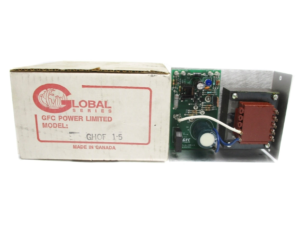 GFC POWER LIMITED GHOF1-5 240VAC 3.0A REV. A NSMP