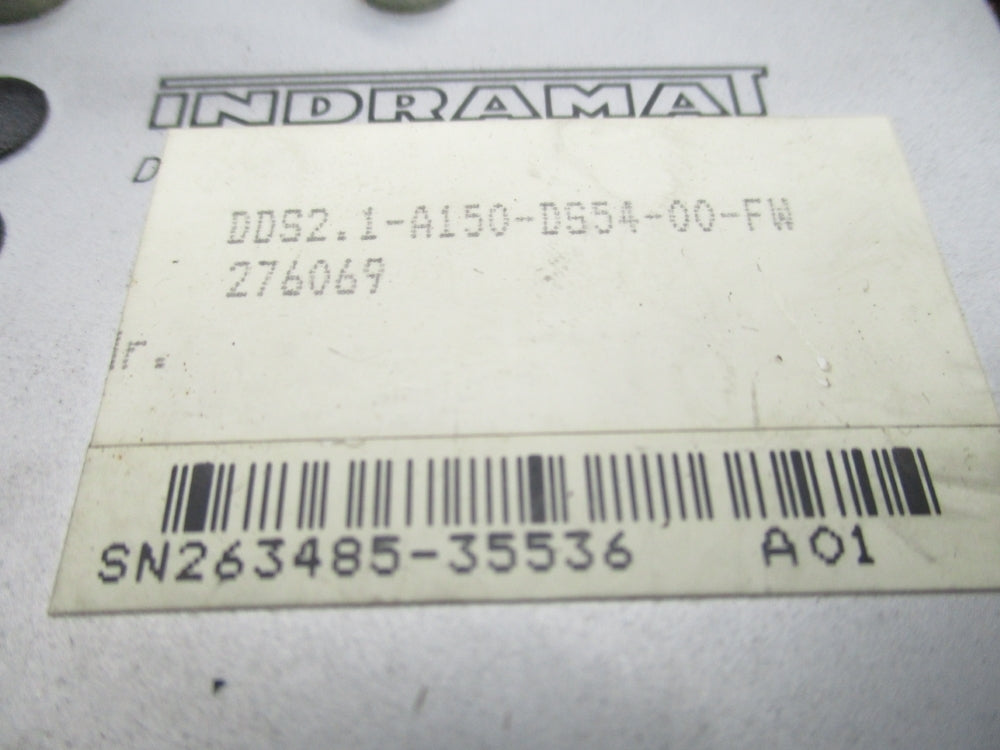INDRAMAT DDS2.1-A150-DS54-00-FW UNMP