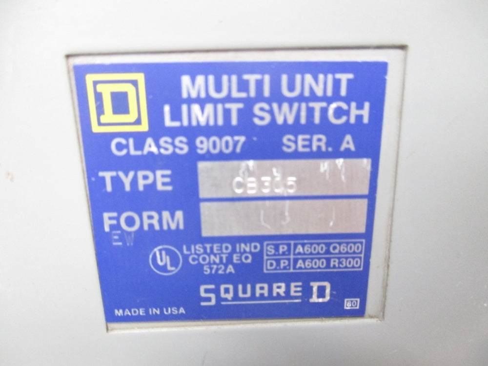 SQUARE D 9007CB305 SER. A NSNP
