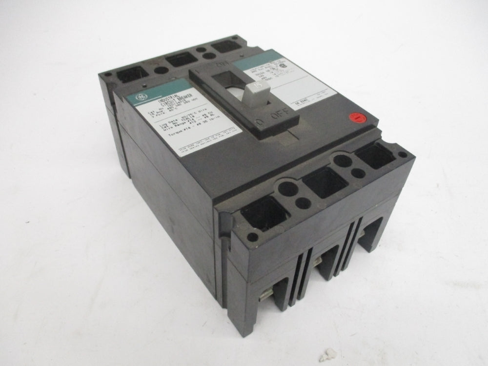 GENERAL ELECTRIC TED134015 15A 480VAC (GREEN) NSNP