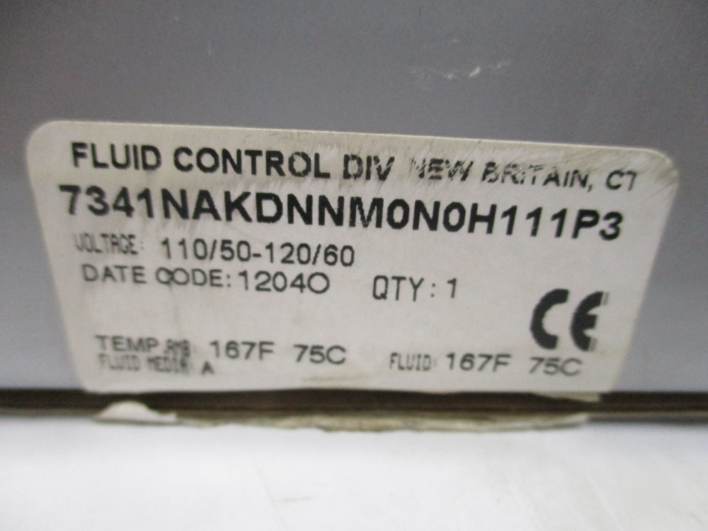 PARKER 7341NAKDNNM0N0H111P3 110/120V 30-150PSI 23/64" NSMP