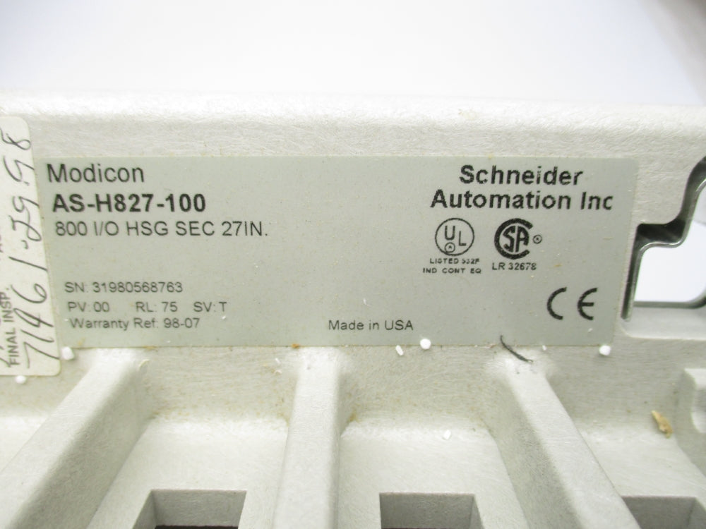 SCHNEIDER ELECTRIC AS-H827-100 NSMP