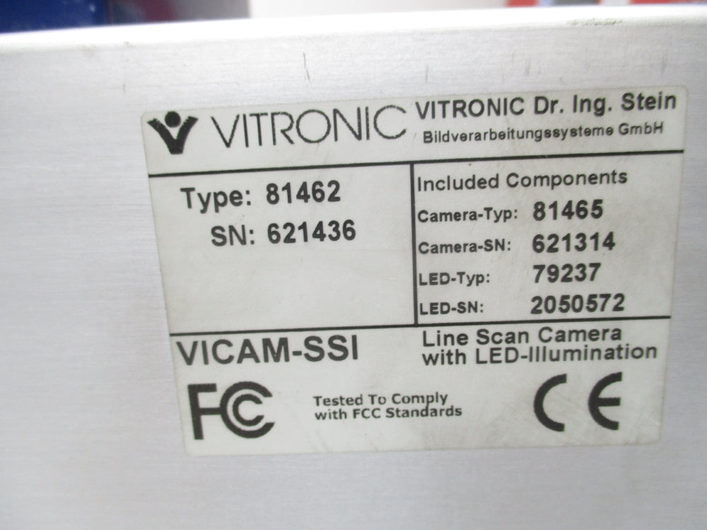 VITRONIC SICK VICAM-SSI 81462 81465 79237 UNMP
