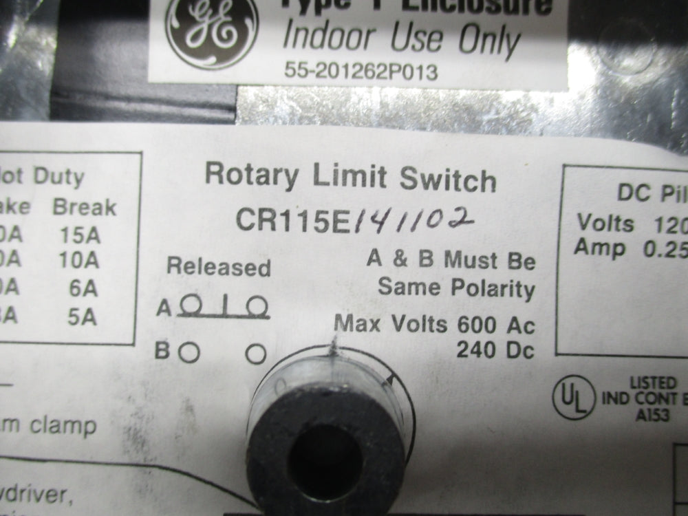 GENERAL ELECTRIC CR115E141102 NSMP
