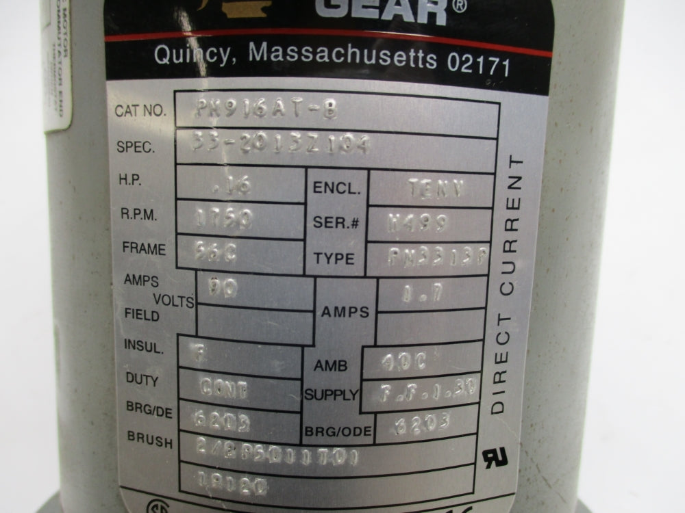 BOSTON GEAR PM916AT-B UNMP