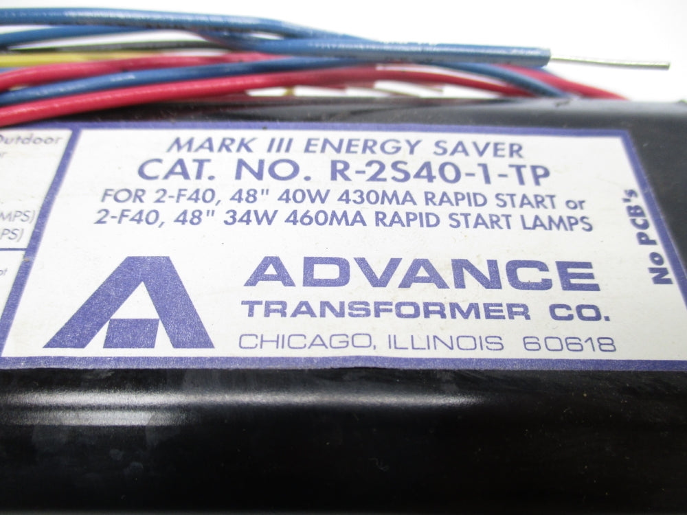 ADVANCE BALLAST R-2S40-1-TP NSNP