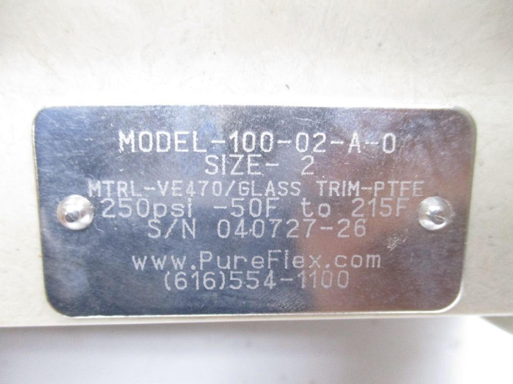 PUREFLEX 100-02-A-0 250PSI NSNP