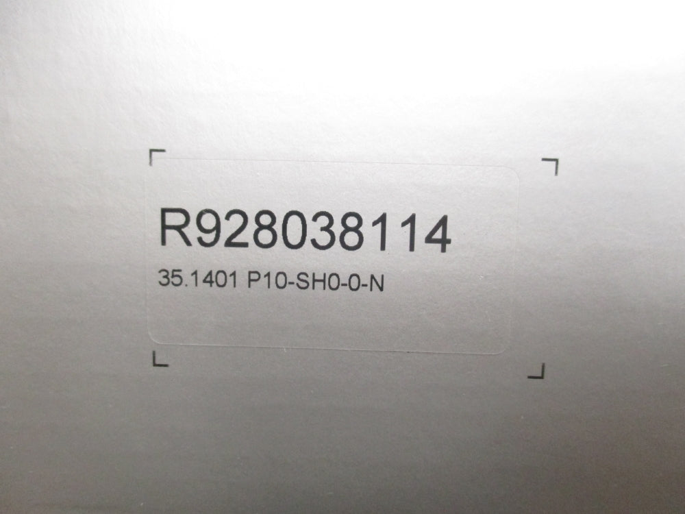 REXROTH R928038114 35.1401P10-SH0-0-N NSMP