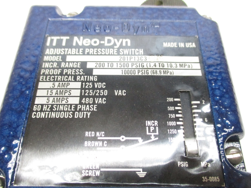 ITT 201P13C3CK NSMP