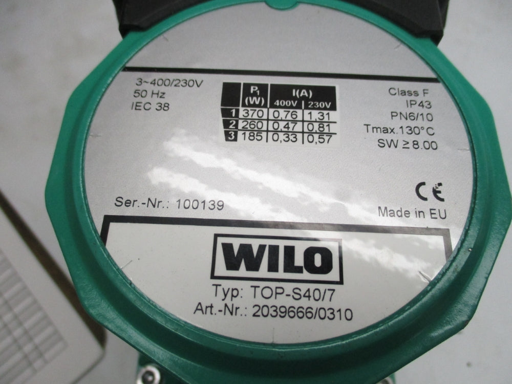 WILO TOP-S40/7 2039666/0310 NSMP