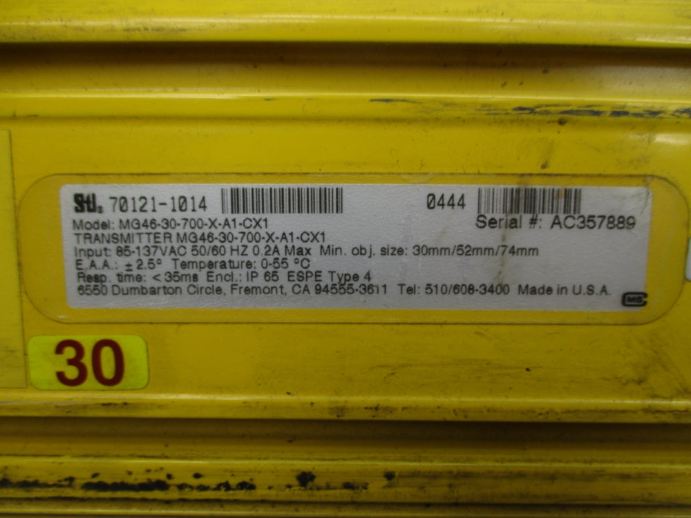 STI 70121-1014 MG46-30-700-X-A1-CX1 UNMP
