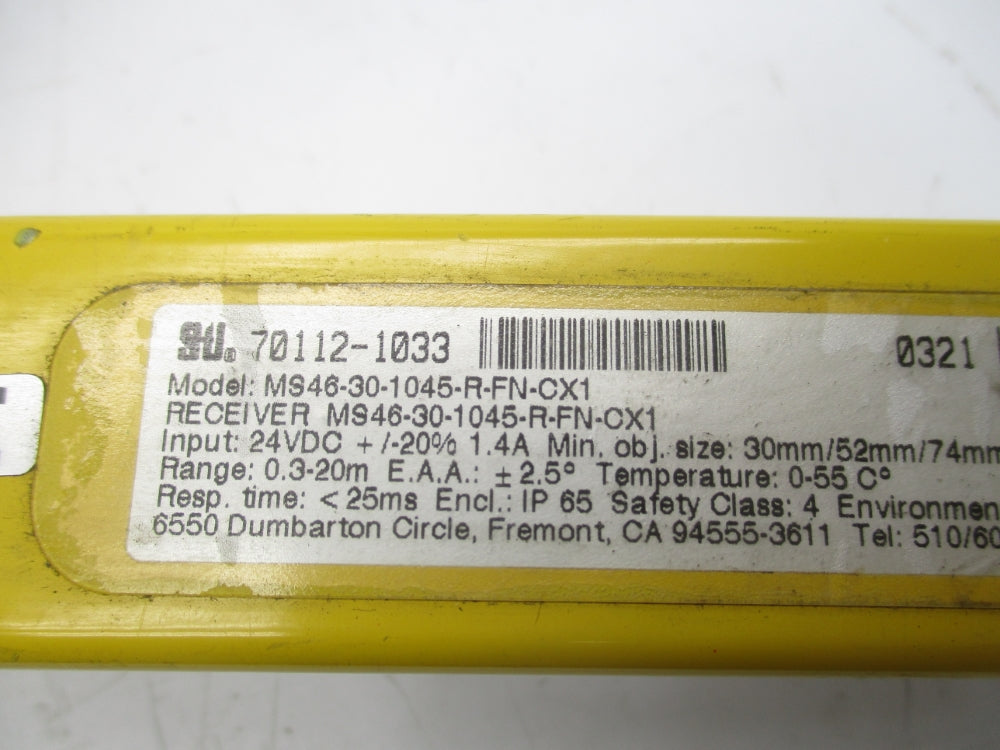 STI 70112-1033 MS46-30-1045-R-FN-CX1 UNMP