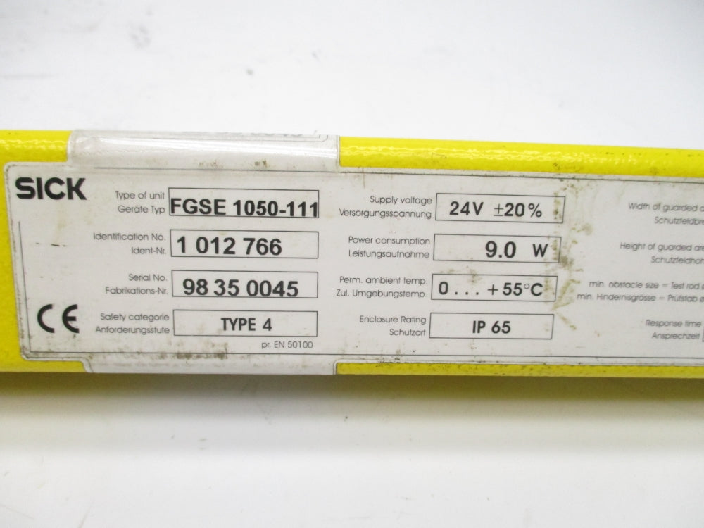 SICK FGSE1050-111 1012766 NSNP