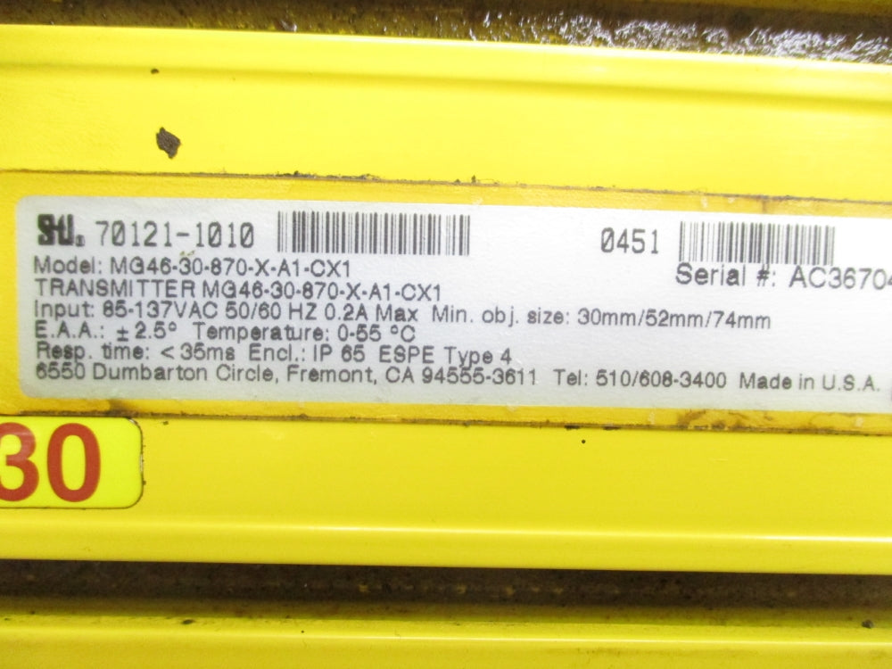 STI 70121-1010 MG46-30-870-X-A1-CX1 UNMP