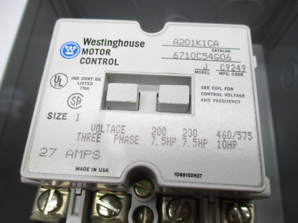 WESTINGHOUSE A201S1CA A201K1CA 120V6HZ-110V50HZ NSNP