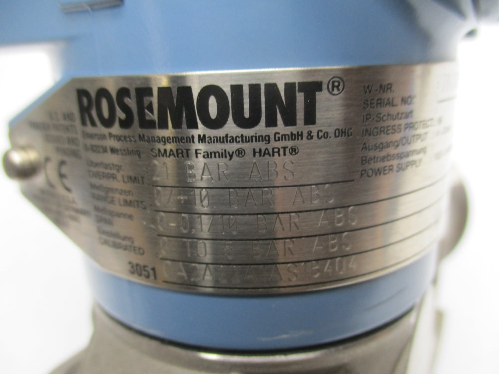 ROSEMOUNT 3051CA2A22A1AS1B404 NSNP