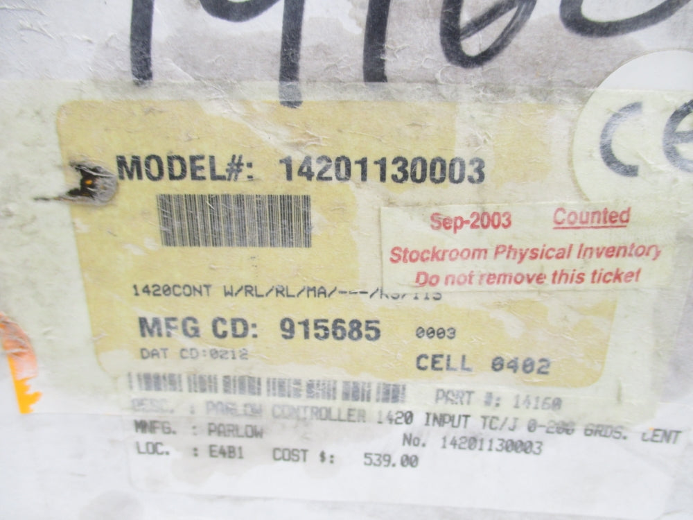 PARTLOW 14201130003 NSMP