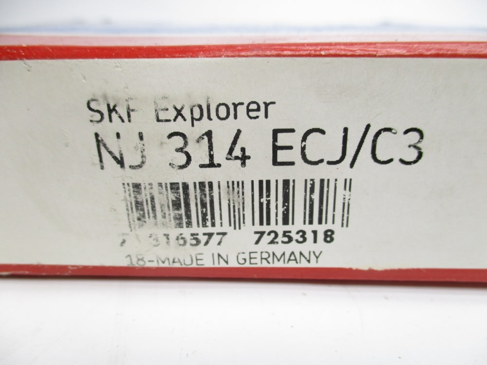 SKF NJ314ECJ/C3 NSMP