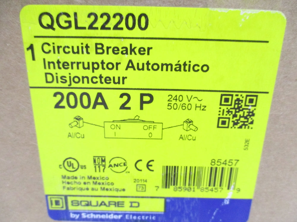SQUARE D QGL22200 240V 200A NSMP
