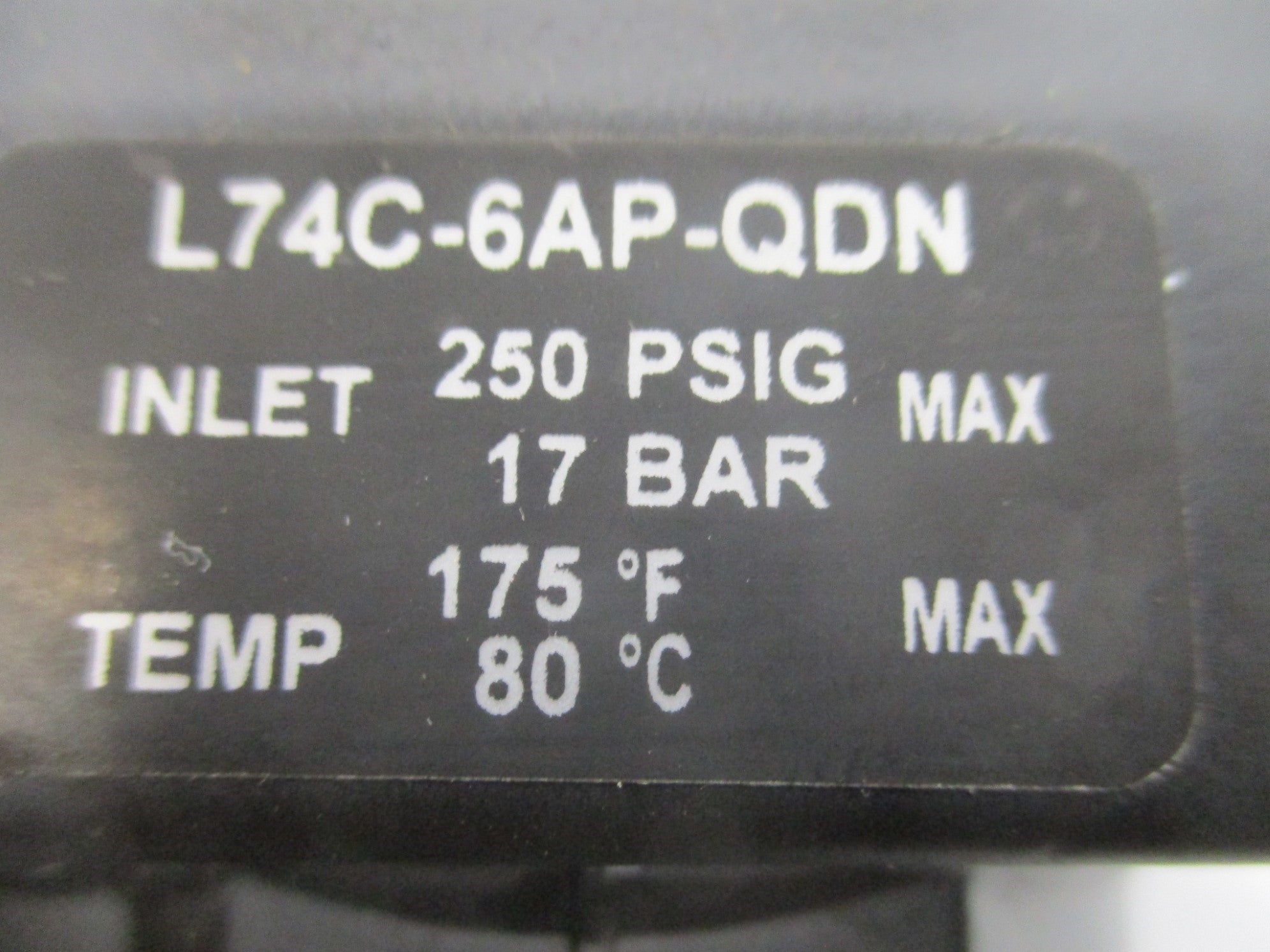 NORGREN L74C-6AP-QDN NSMP