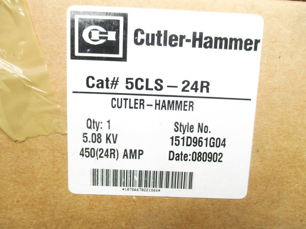 CUTLER HAMMER 5CLS-24R NSMP