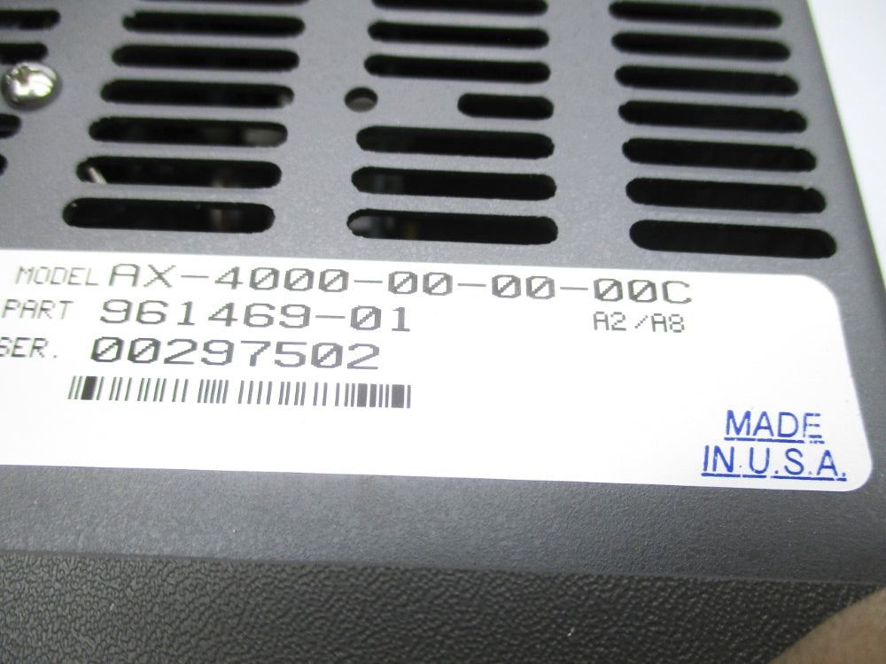 EMERSON AX-4000-00-00-00C NSMP