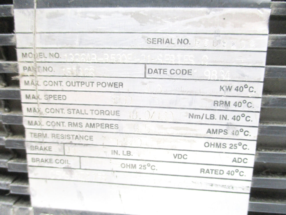 RELIANCE ELECTRIC 1326AB-B530F-21 SER. C UNMP