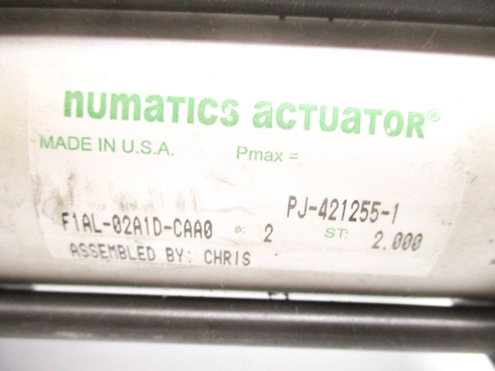 NUMATIC F1AL-02A1D-CAA0 NSNP