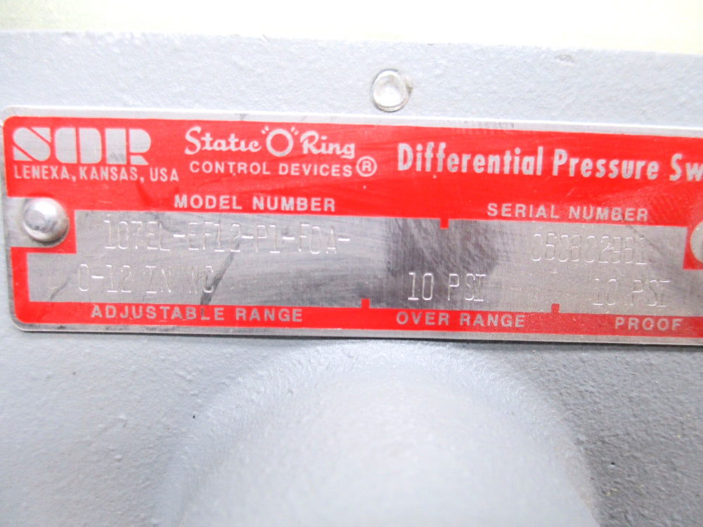 SOR 107EL-EF12-P1-F0A UNMP