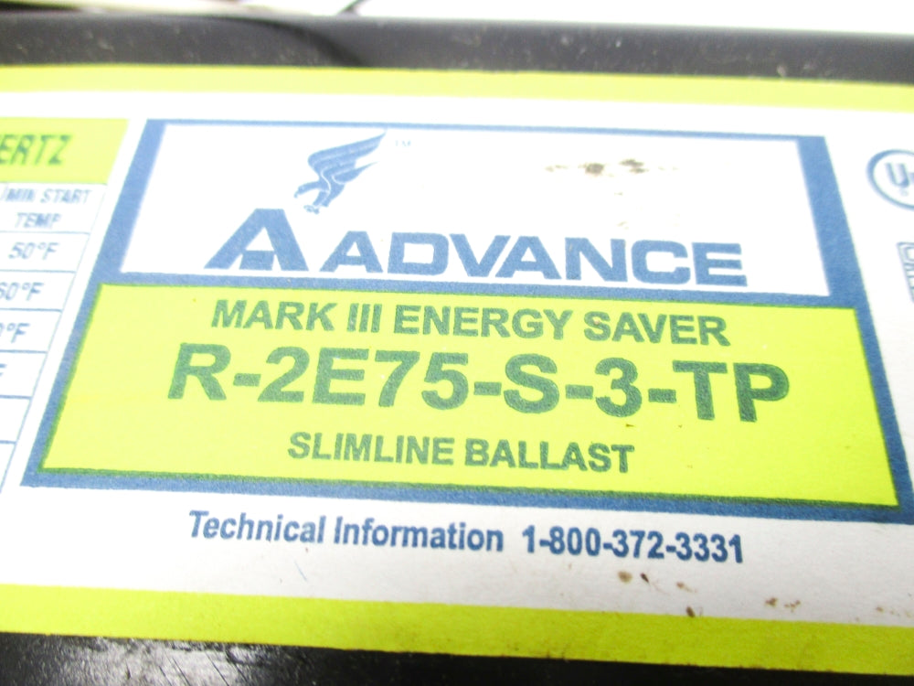 ADVANCE AUTOMATION R-2E75-S-3-TP NSMP