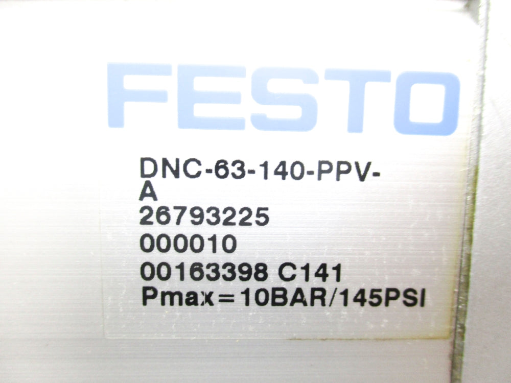 FESTO DNC-63-140-PPV-A 26793225 10BAR/145PSI NSNP