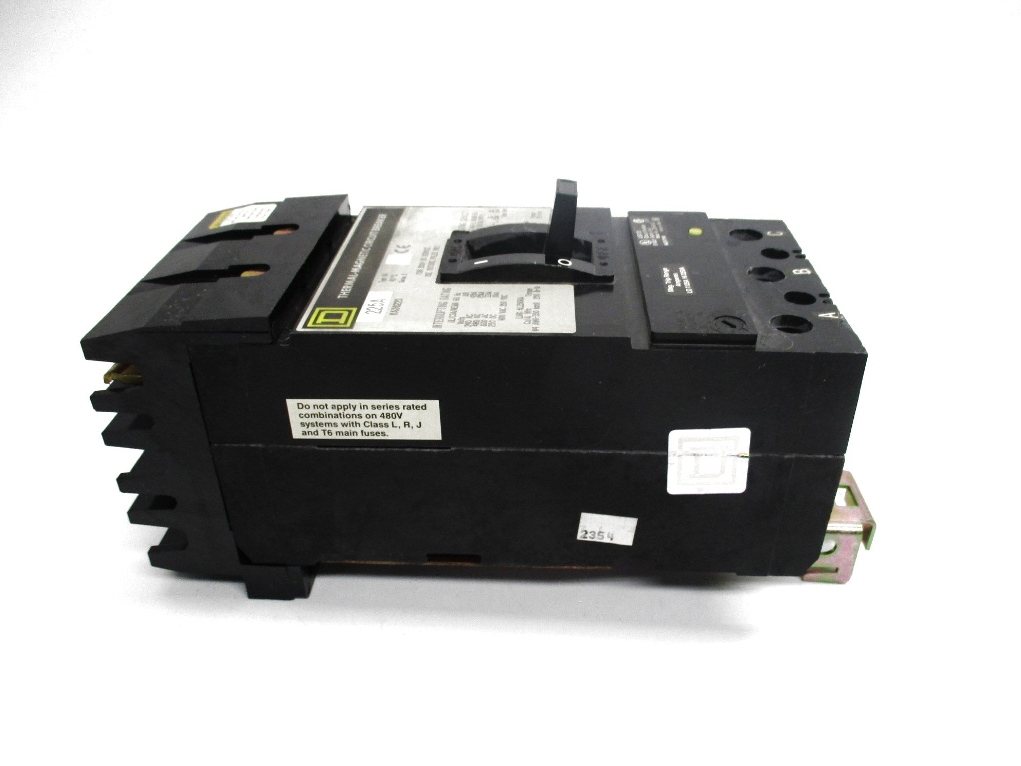 SQUARE D KA36225 SER. 2 600VAC 225A (GREY) UNMP