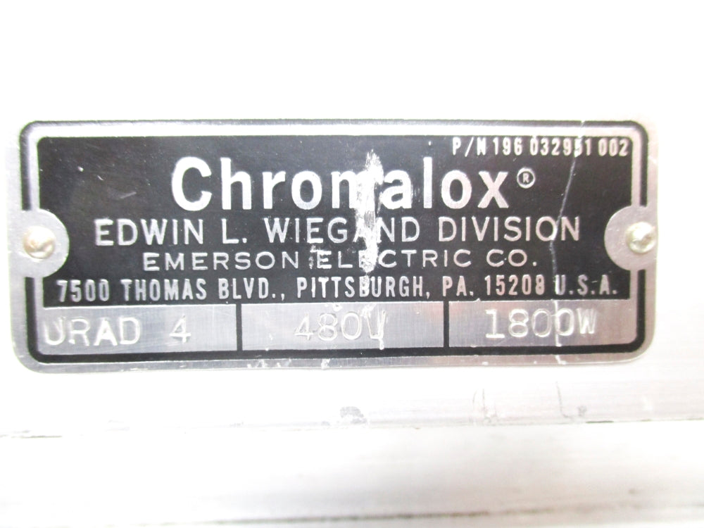 CHROMALOX URAD4 RUTU4 UNMP