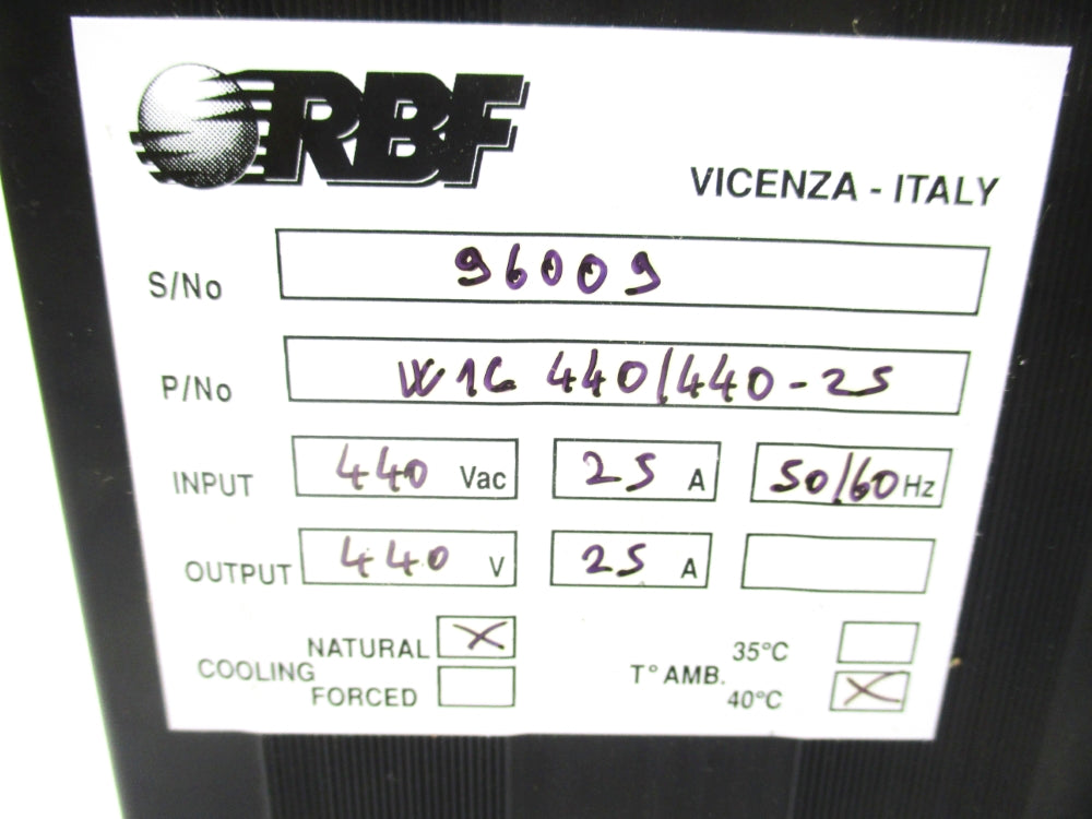 RBF W1C440/440-25 NSMP
