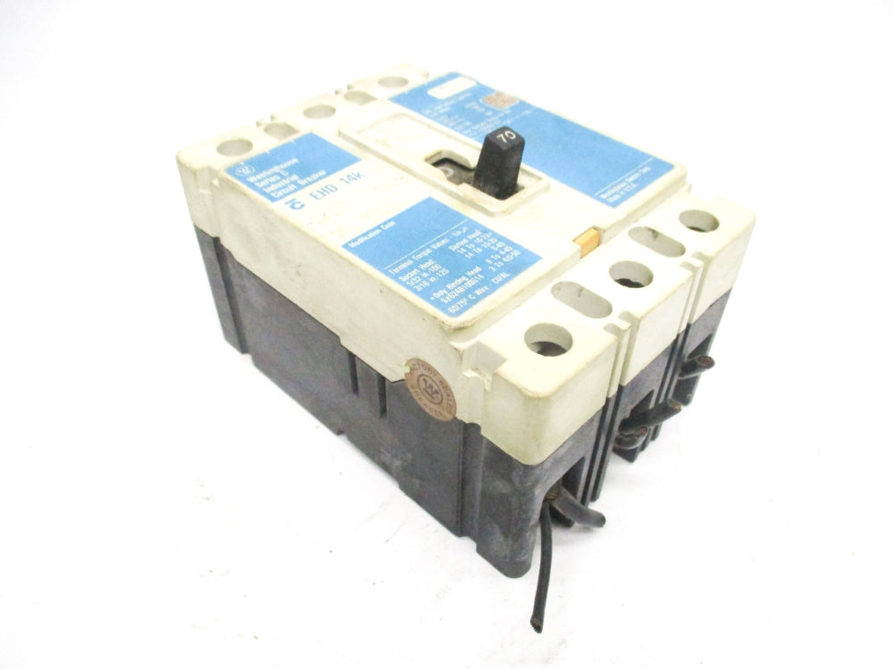 WESTINGHOUSE EHD3070 SER. C 70A 480V UNMP