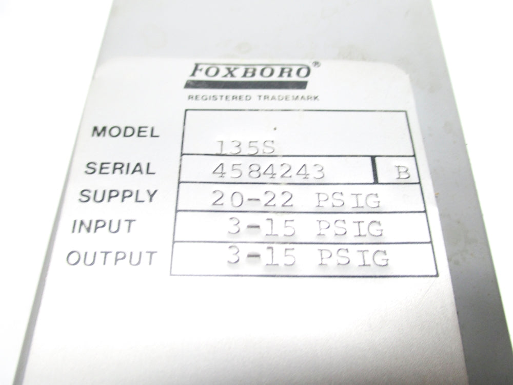 FOXBORO 135S NSNP