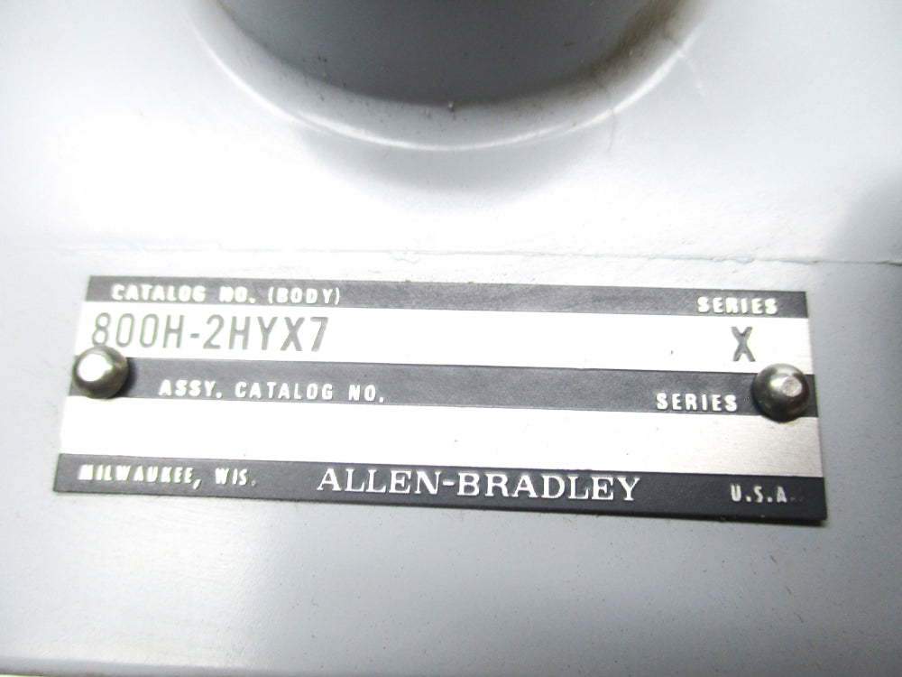 INDUSTRIAL SPARE PART 800H-2HYX7 SER. X NSNP