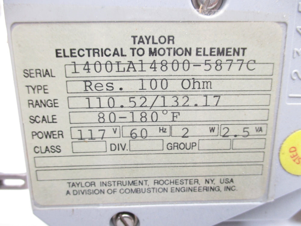 KENT-TAYLOR RES.100OHM NSMP