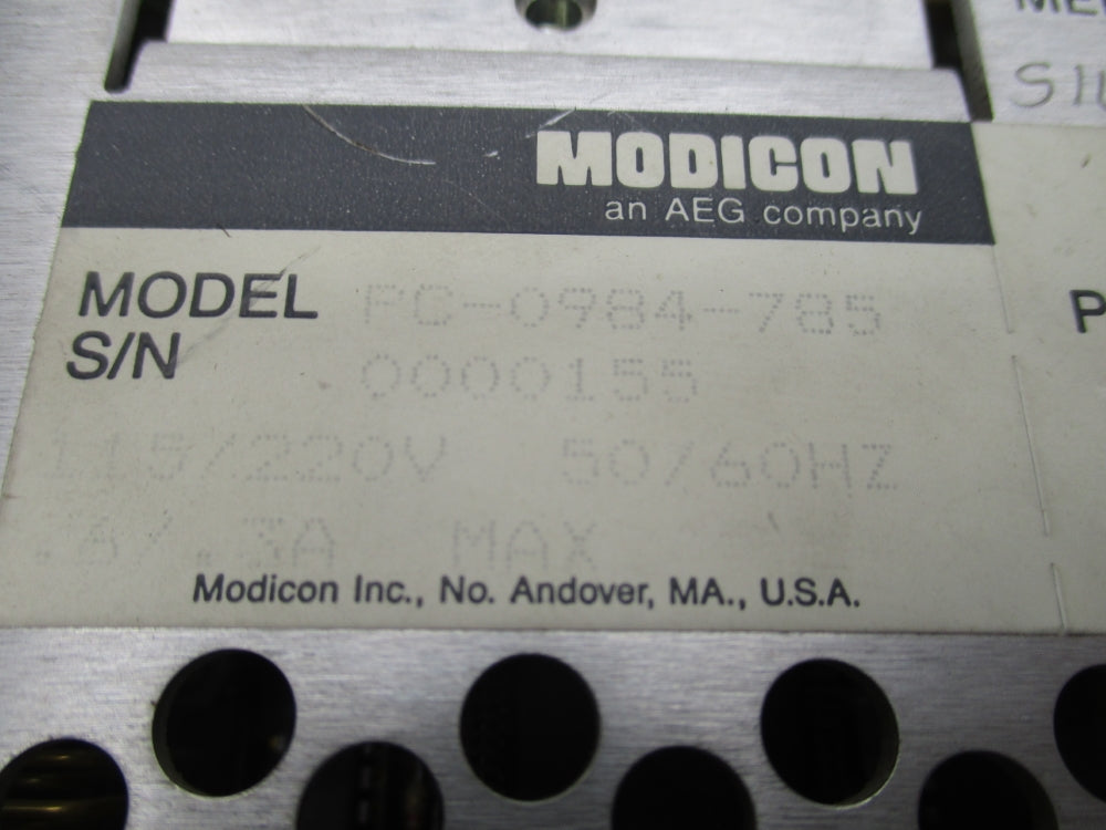 MODICON PC-0984-785 UNMP