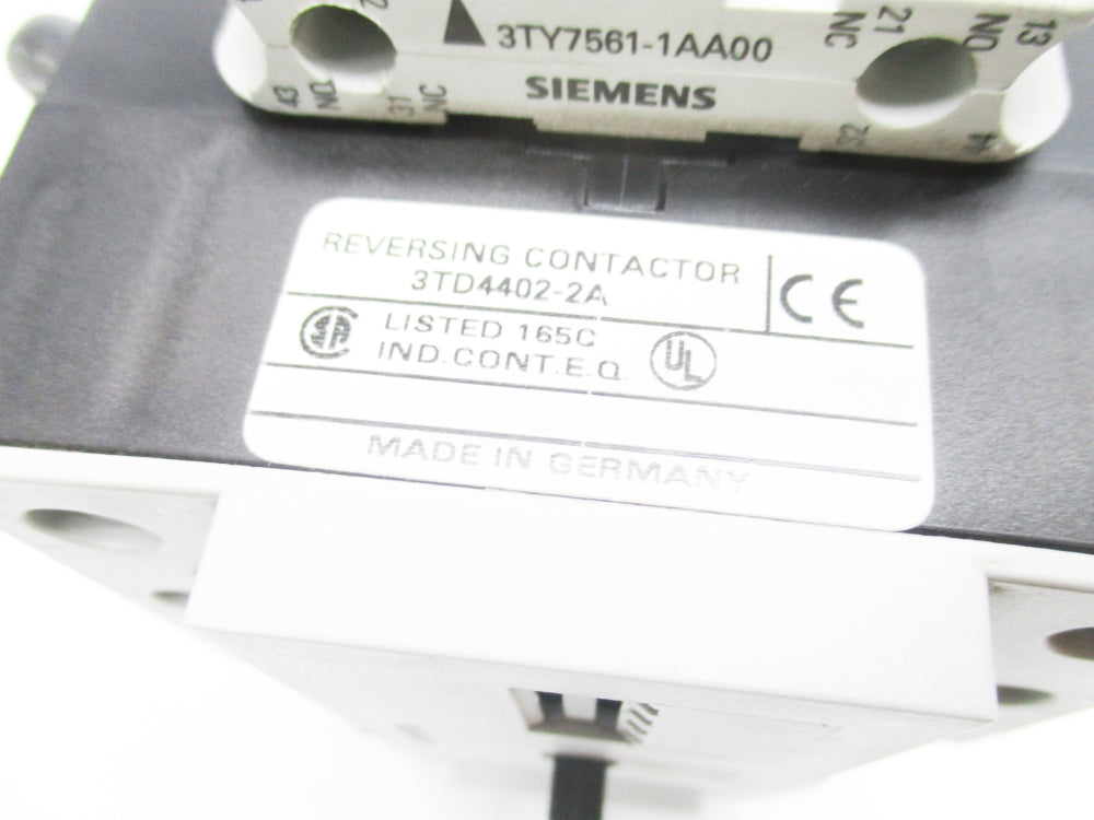 SIEMENS 3TD4402-2A 110V/50HZ-120V/60HZ NSNP