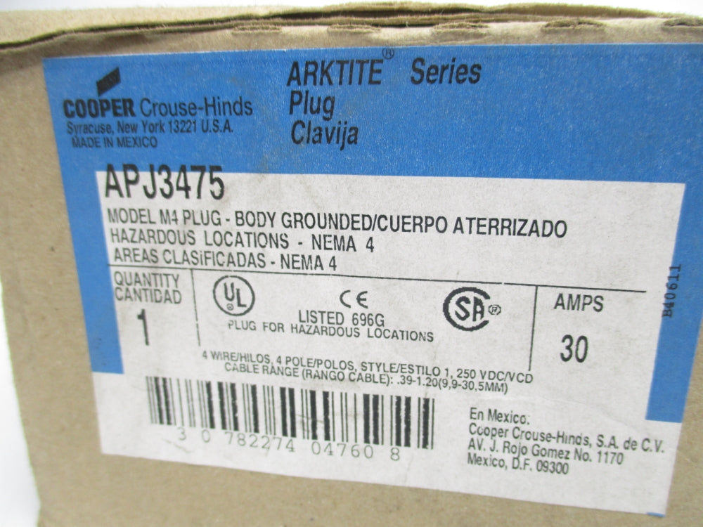 COOPER APJ3475 600VAC 30A NSMP