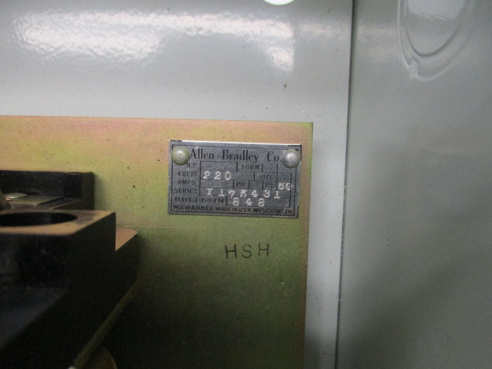 INDUSTRIAL SPARE PART 848 20A 208V-220V NSNP