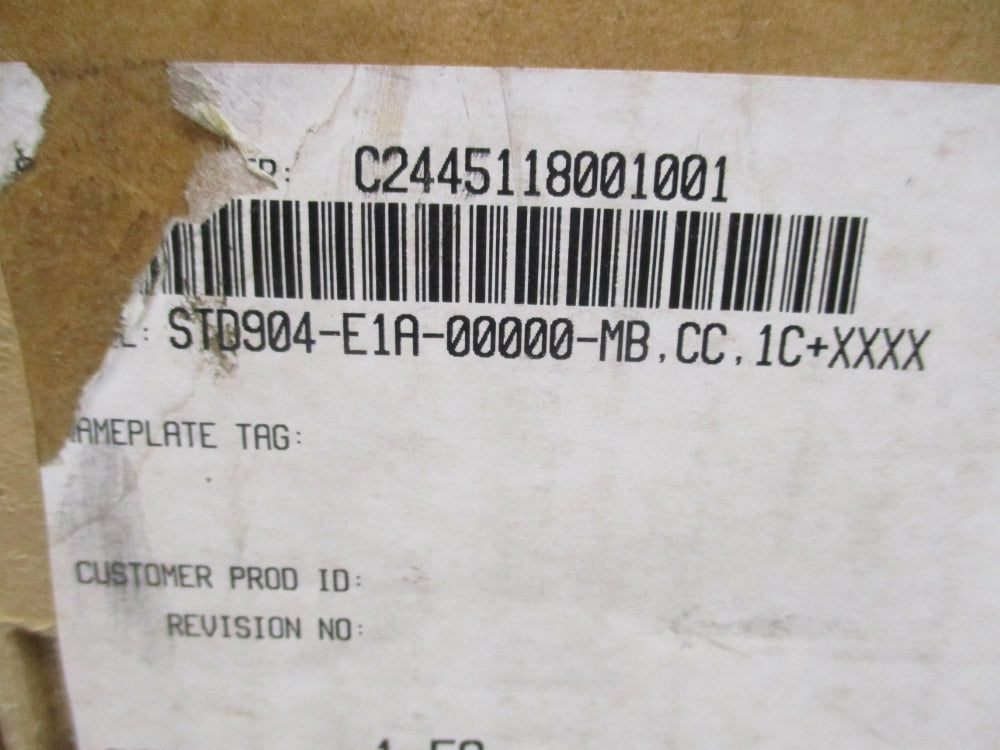 HONEYWELL STD904-E1A-00000-MB.CC.1C-B77P NSMP