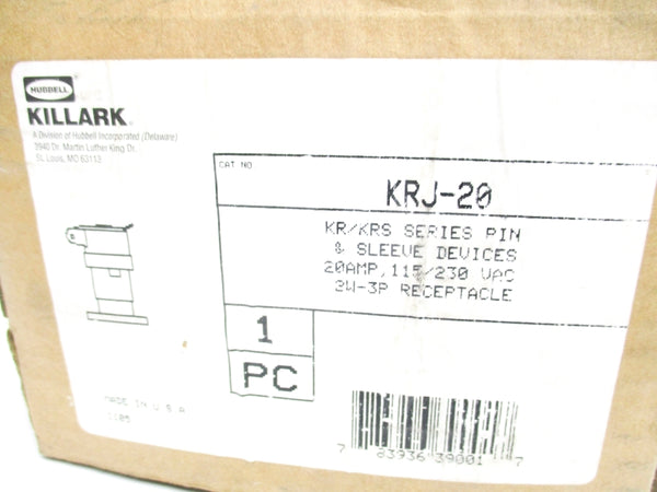 HUBBELL KRJ-20 NSMP