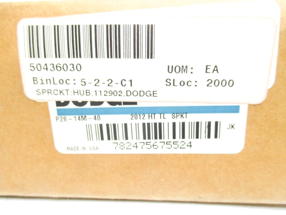 DODGE P28-14M-40 112902 NSMP